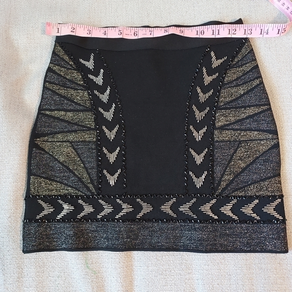 MARCIANO bandage mini skirt - Picture 4 of 8